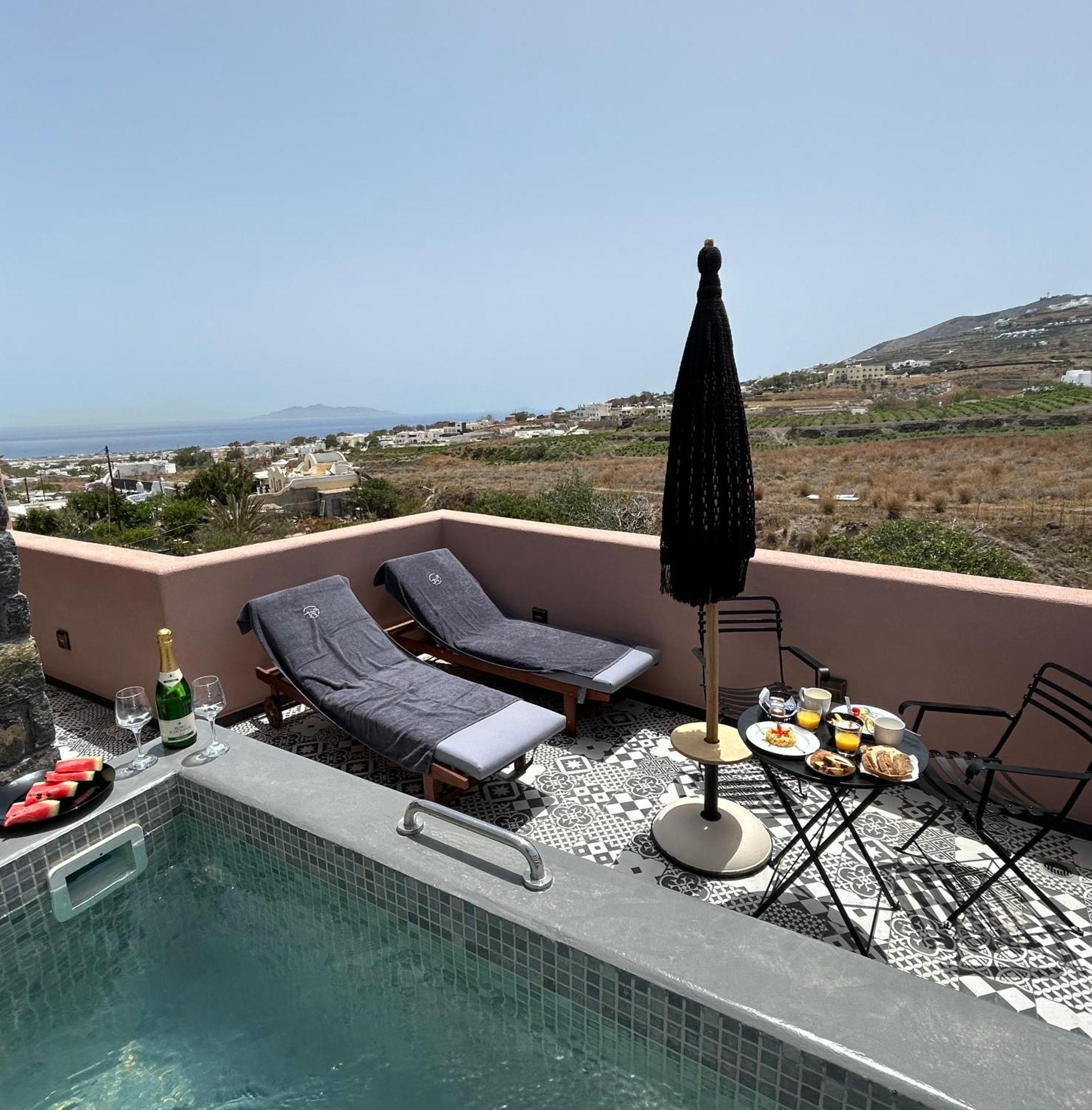 Golden Moments Luxury Stone Villas B Mesaria Quarto foto