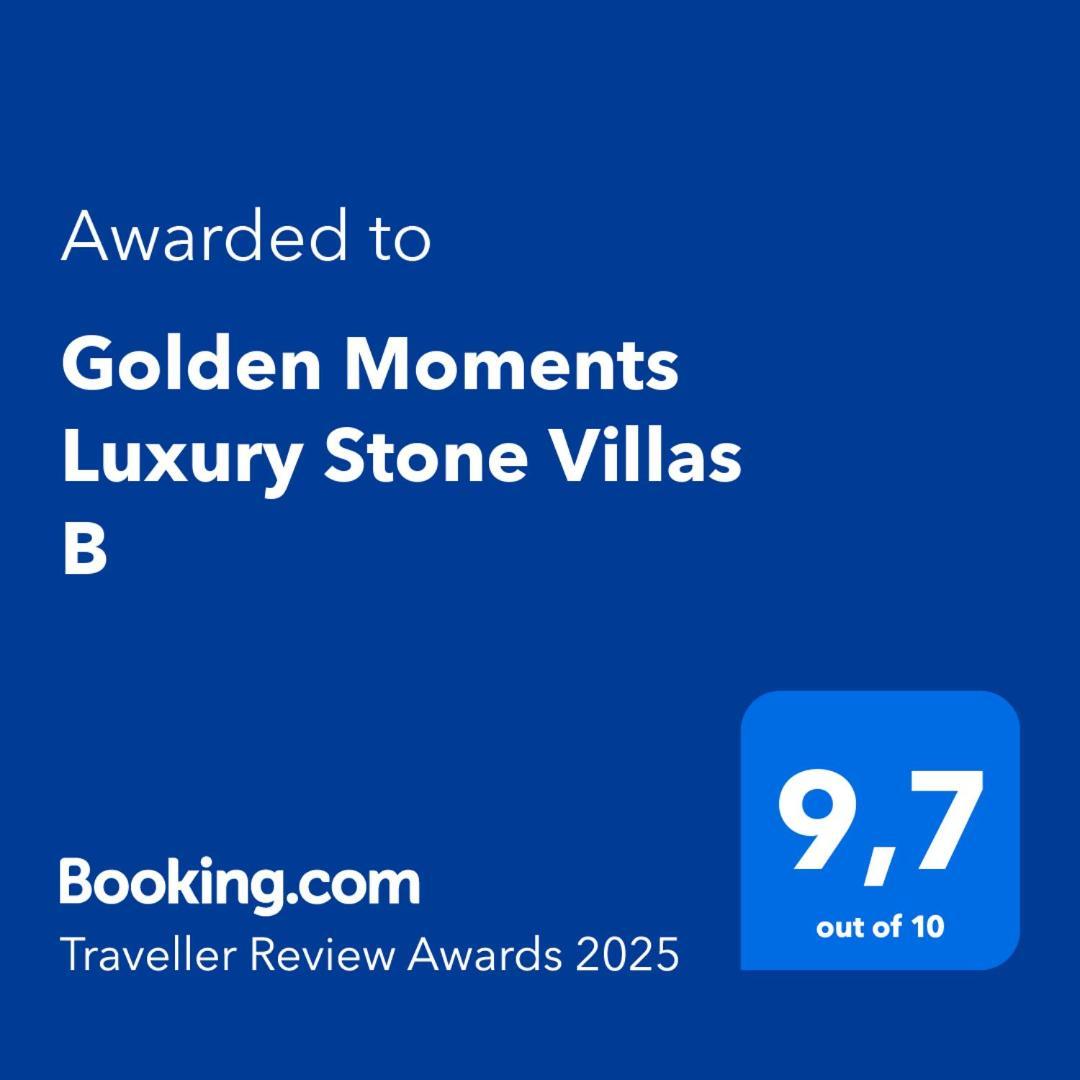Golden Moments Luxury Stone Villas B Mesaria Exterior foto